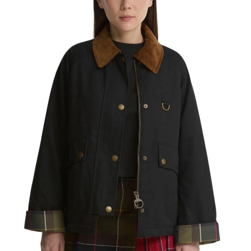 GIUBBOTTO Nero Barbour