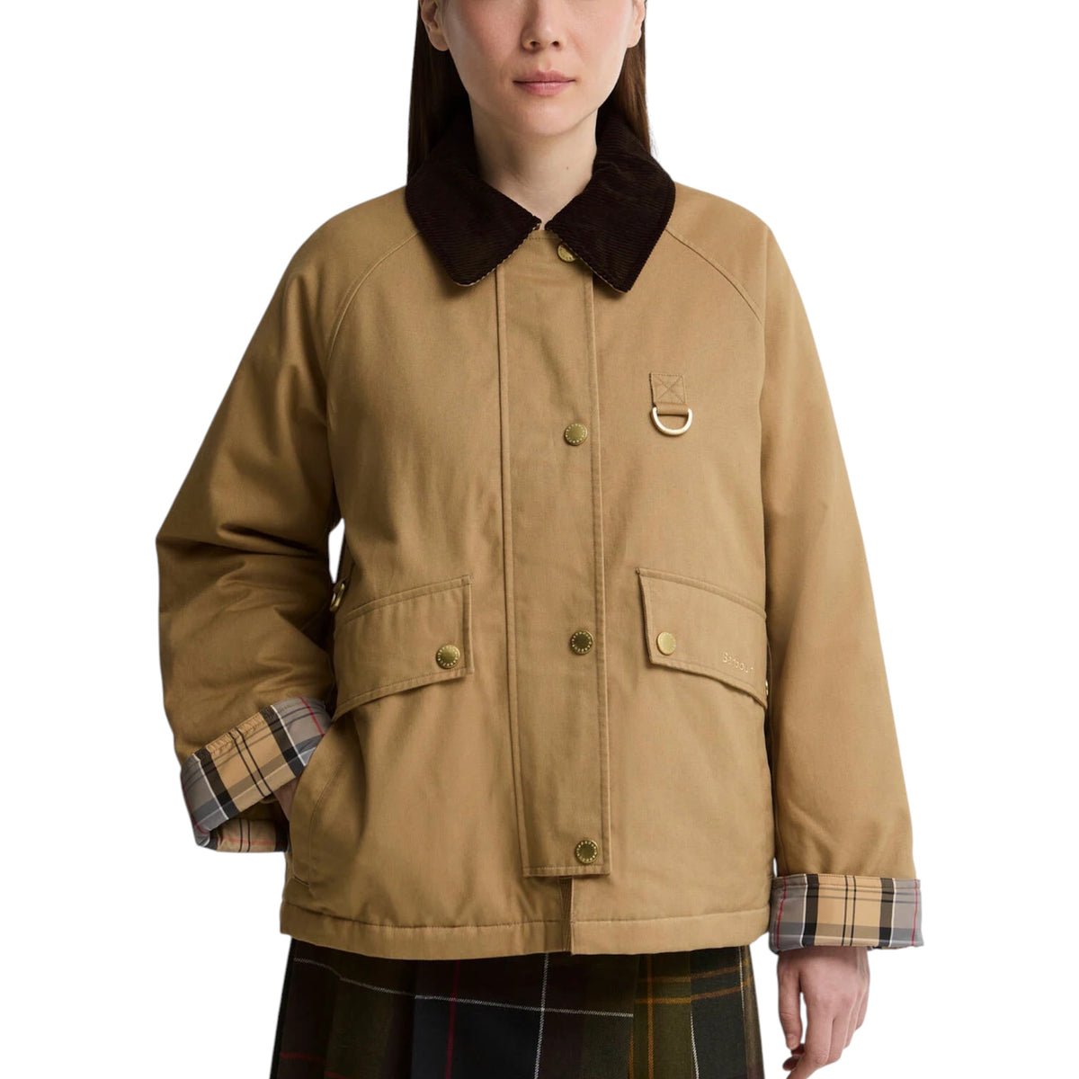 GIUBBOTTO Tartan Barbour