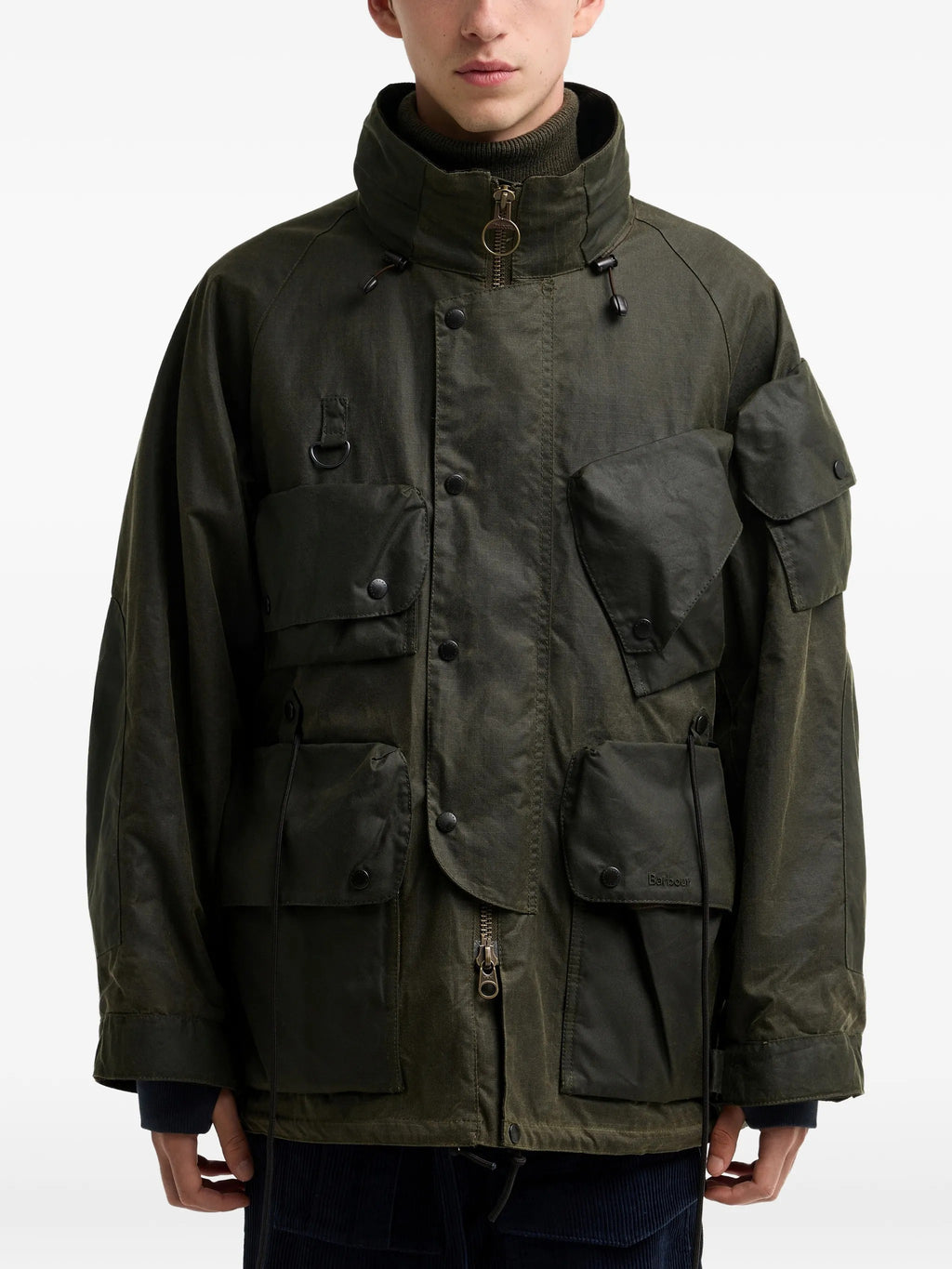 GIACCA Verde Oliva Barbour