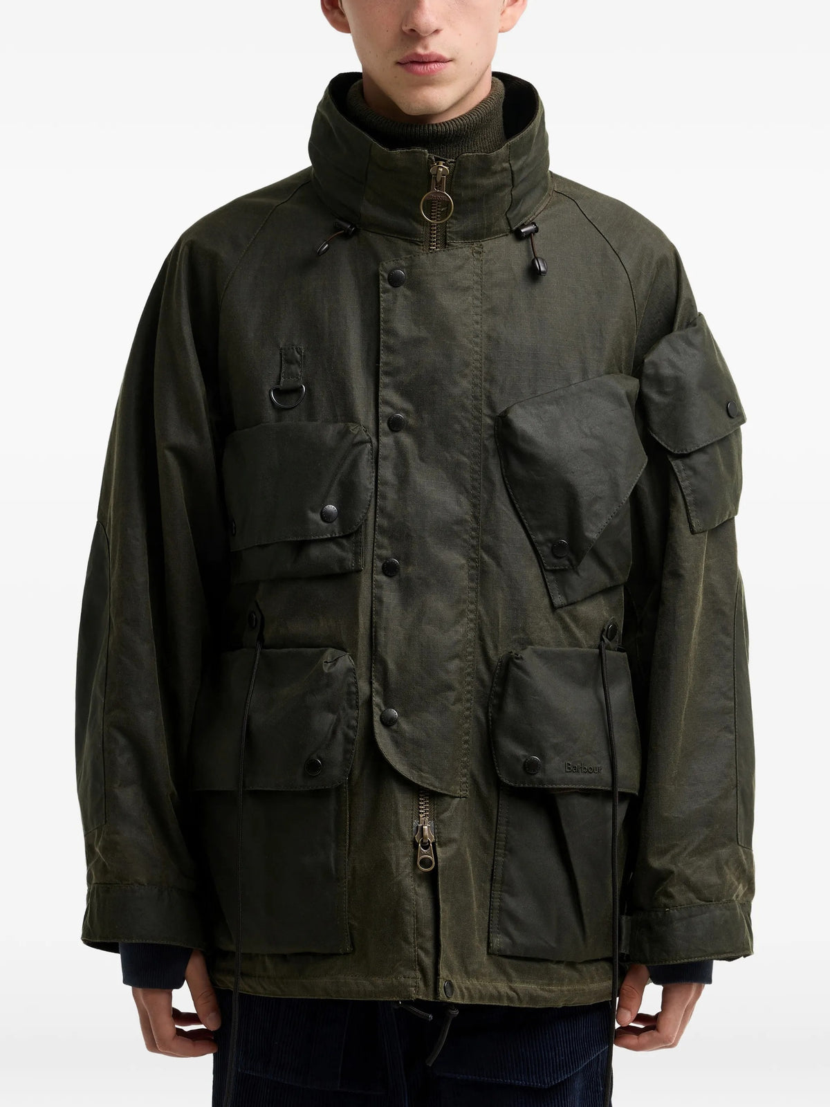 GIACCA Verde Oliva Barbour