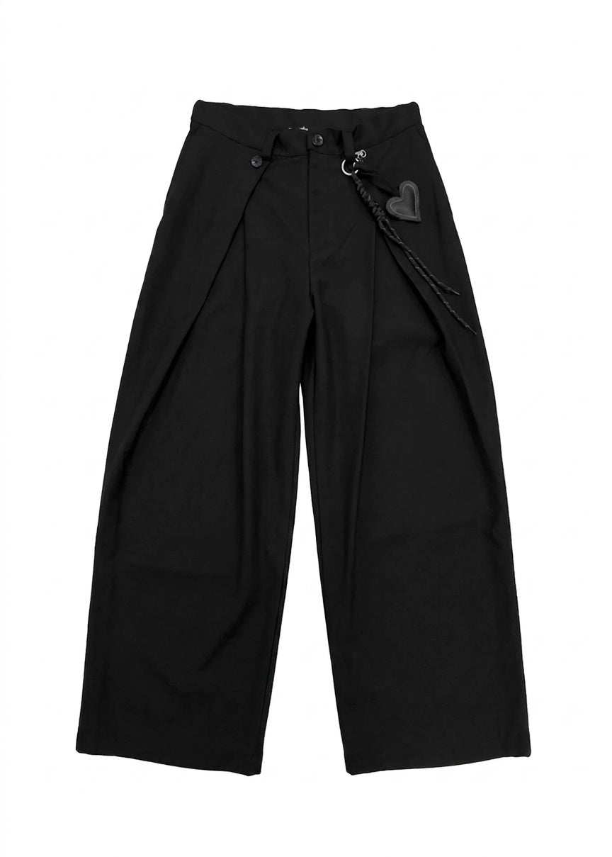 PANTALONE Nero Minimal