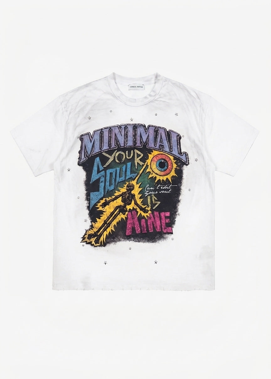 T-SHIRT Panna Minimal