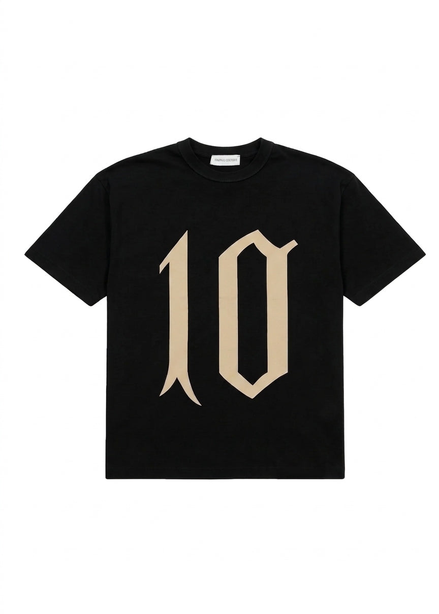 T-SHIRT Nero Minimal