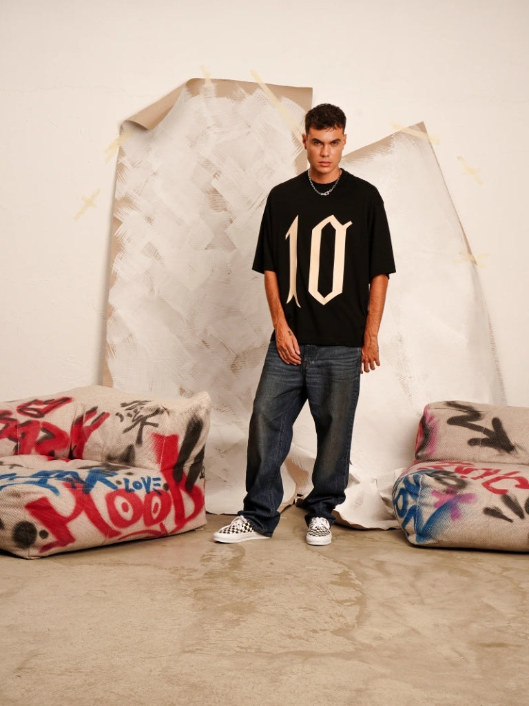 T-SHIRT Nero Minimal