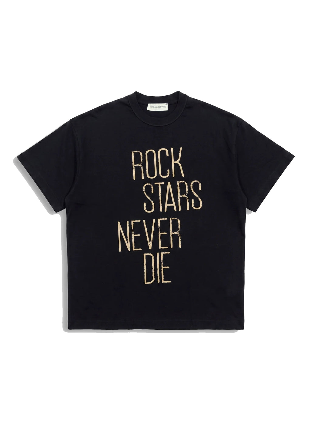 T-SHIRT Nero Minimal