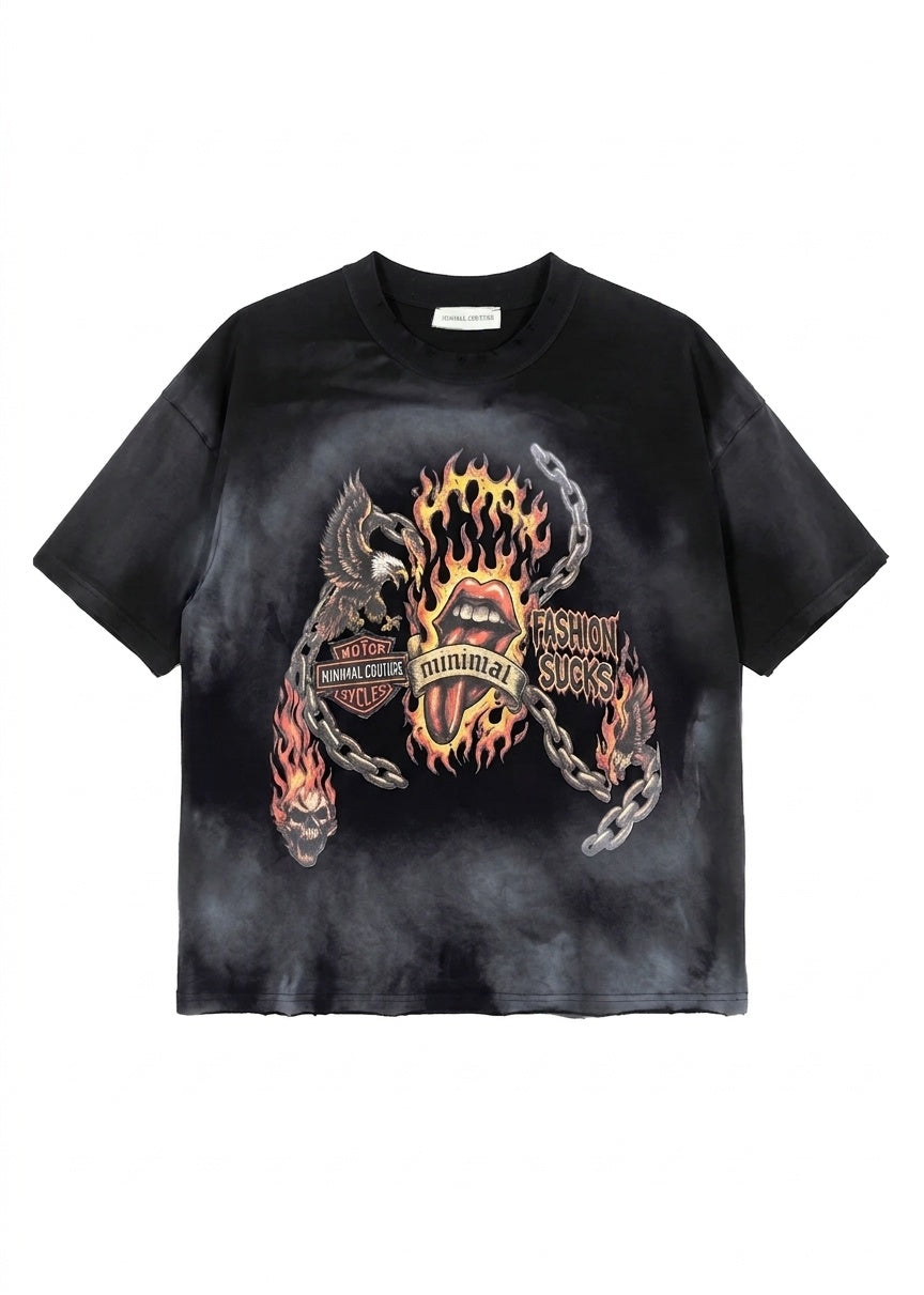 T-SHIRT Nero Minimal