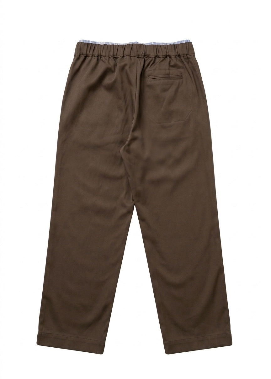 PANTALONE Marrone Minimal