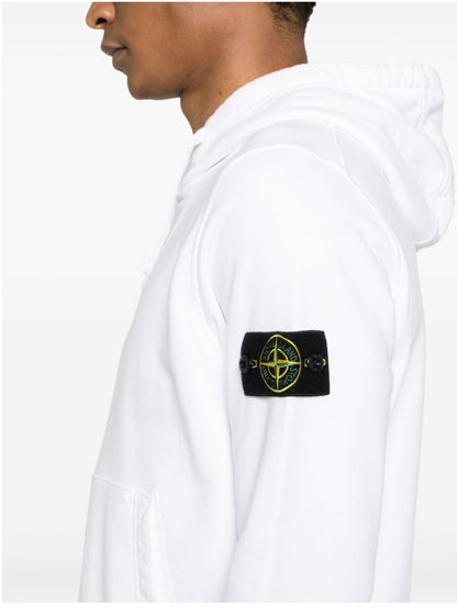 FELPA Bianco Stone Island