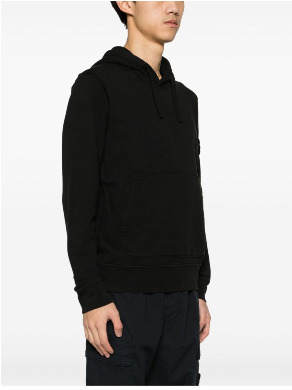 FELPA Nero Stone Island