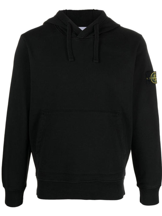 FELPA Nero Stone Island