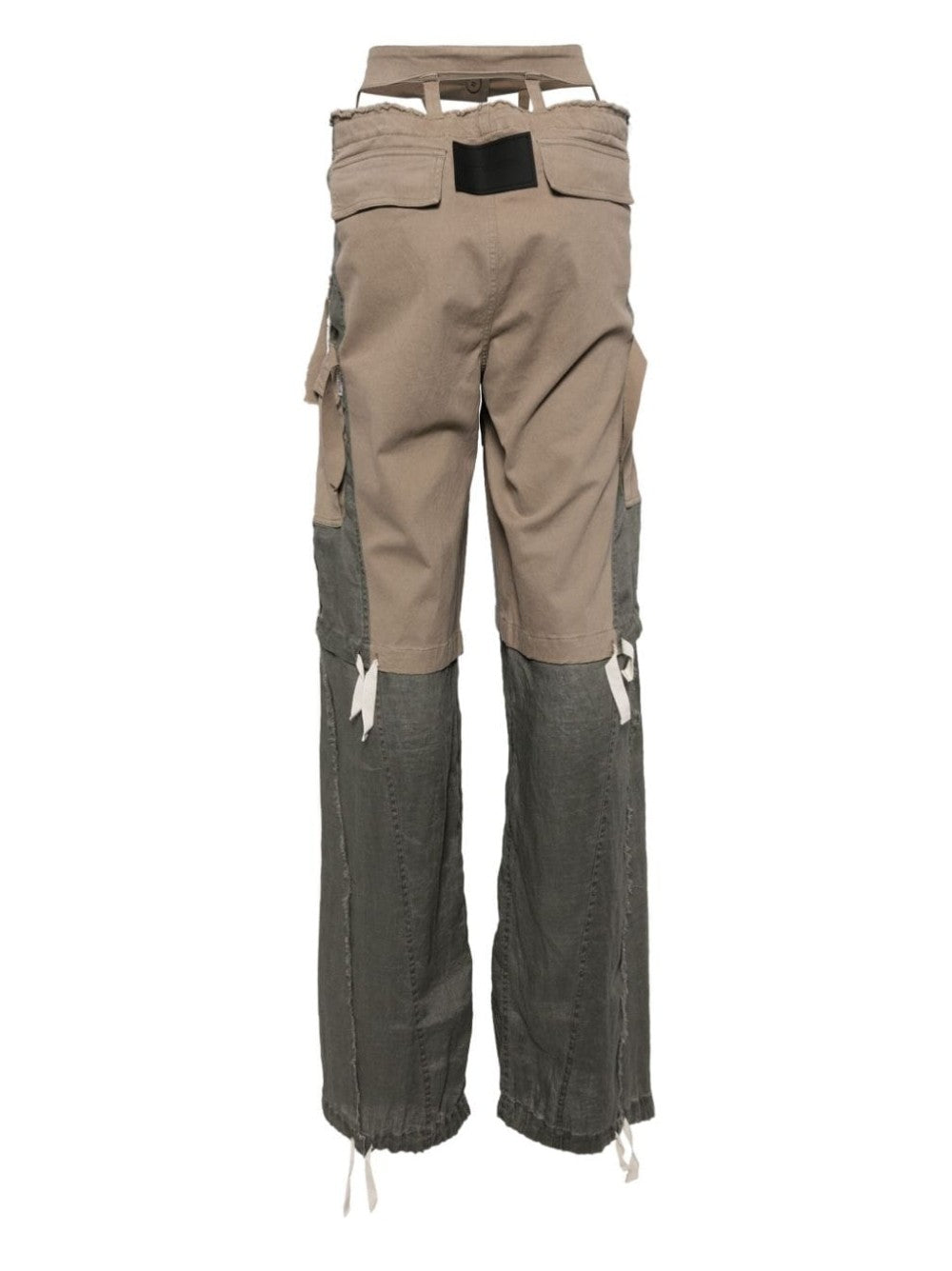 PANTALONE Beige/verde Ottolinger