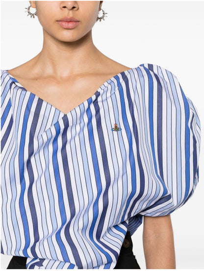 TOP Blu/bianco Vivienne Westwood