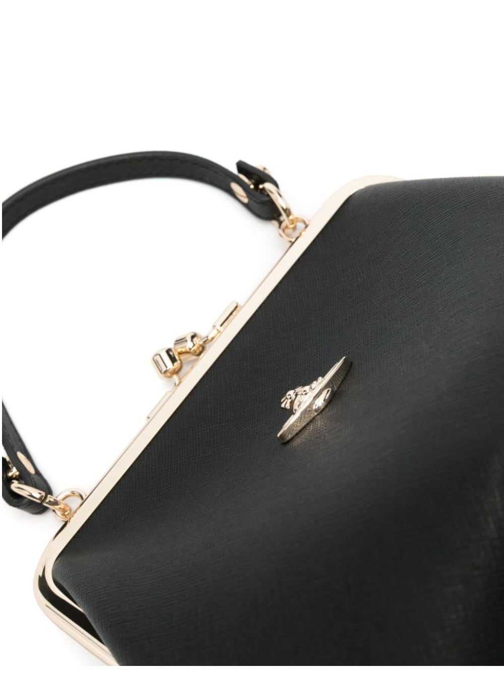 BORSA  Nero/oro Vivienne Westwood