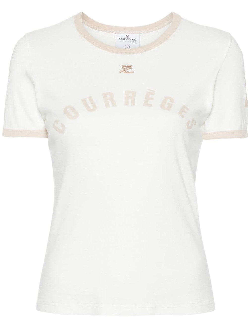 T-SHIRT Bianco Courrege