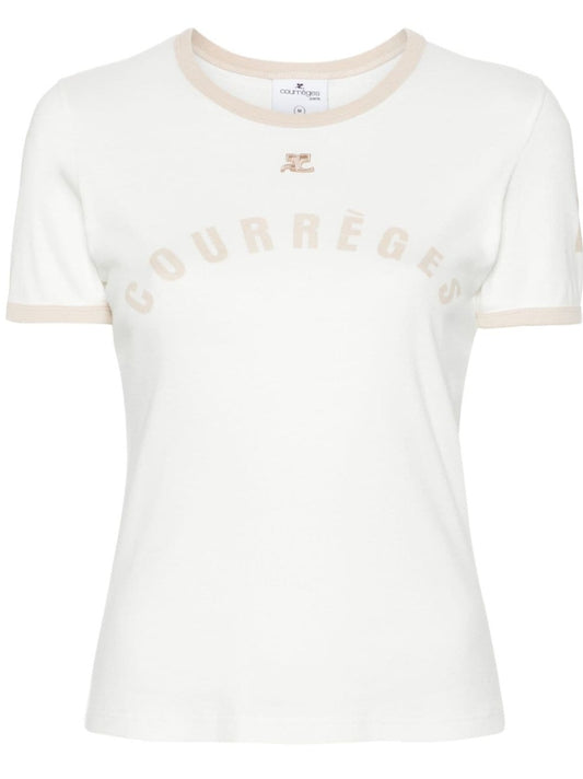 T-SHIRT Bianco Courrege