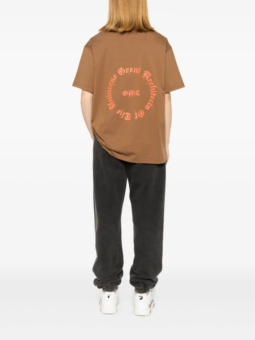 T-SHIRT Marrone Omc