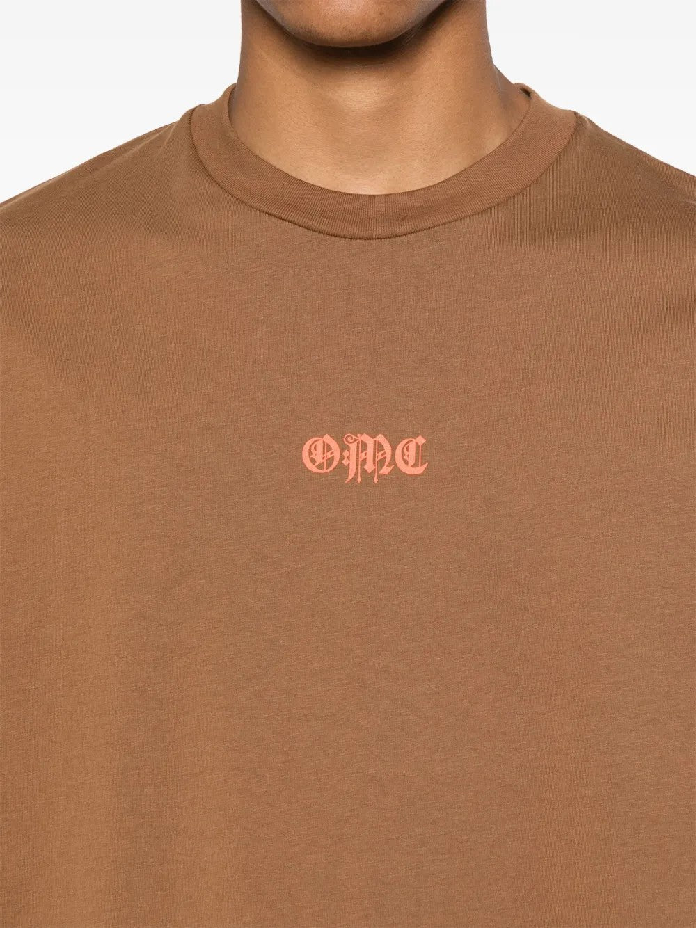 T-SHIRT Marrone Omc