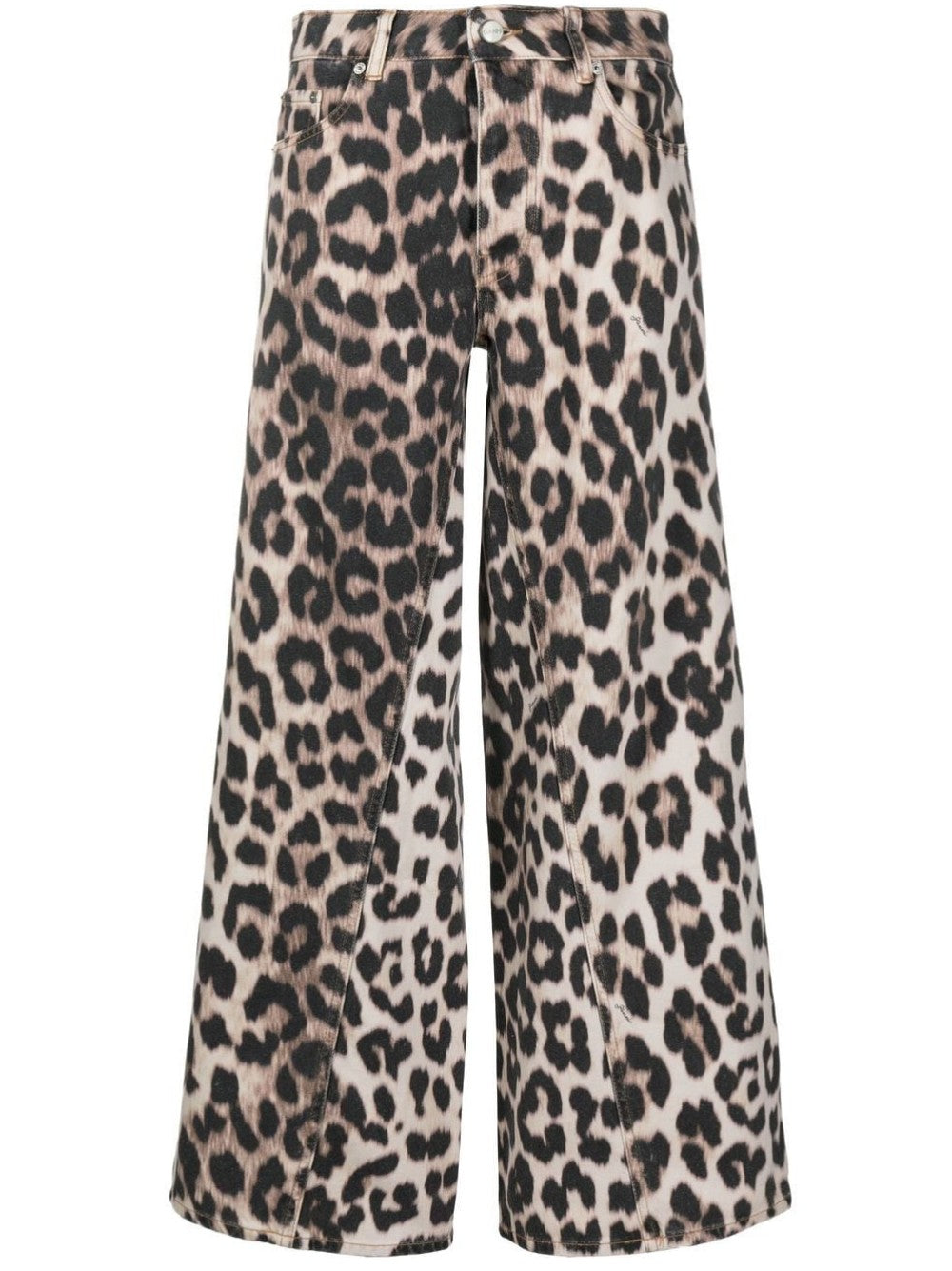 PANTALONE Leopardato Ganni