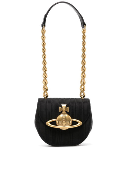 BORSA  Nero/oro Vivienne Westwood