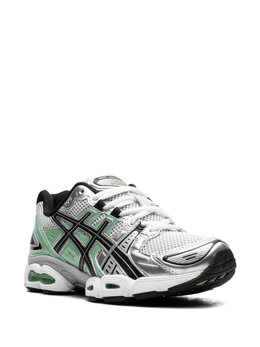 SNEAKER Argento/verde Asics 