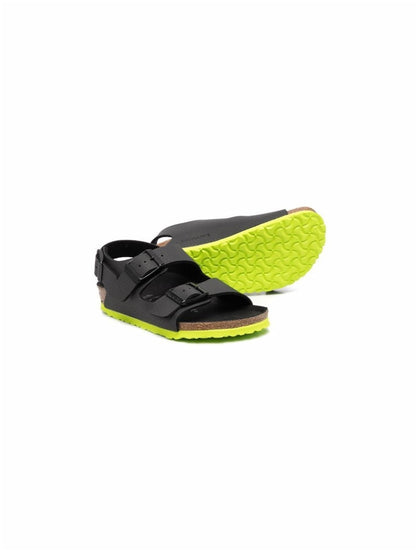 CIABATTA Nero Birkenstock Kids