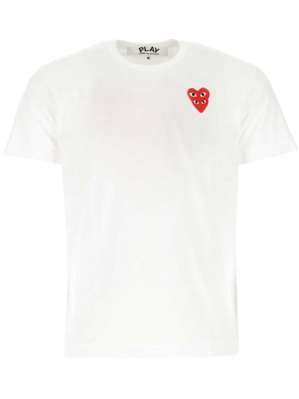 T-SHIRT Bianco Comme Des Garcons Play