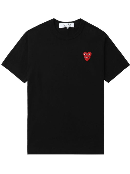 T-SHIRT Nero Comme Des Garcons Play