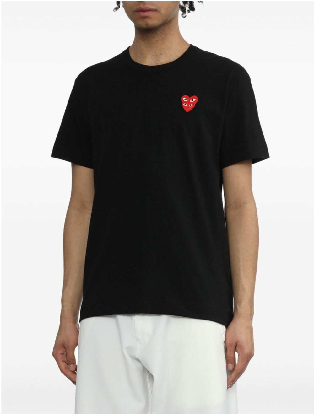 T-SHIRT Nero Comme Des Garcons Play