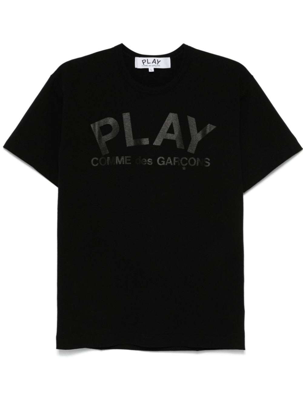 T-SHIRT Nero Comme Des Garcons Play