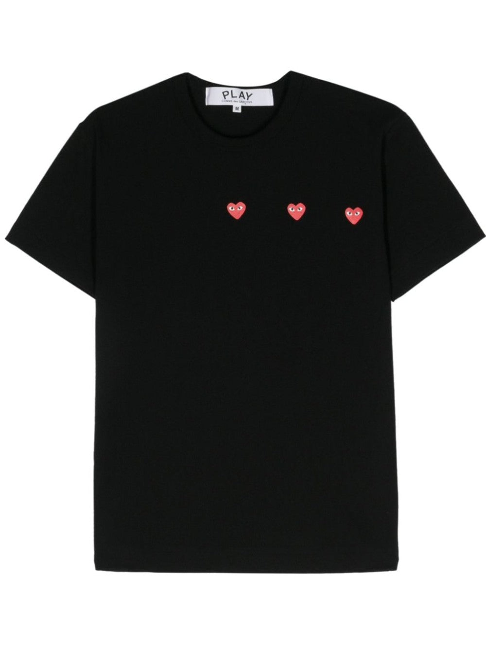 T-SHIRT Nero Comme Des Garcons Play