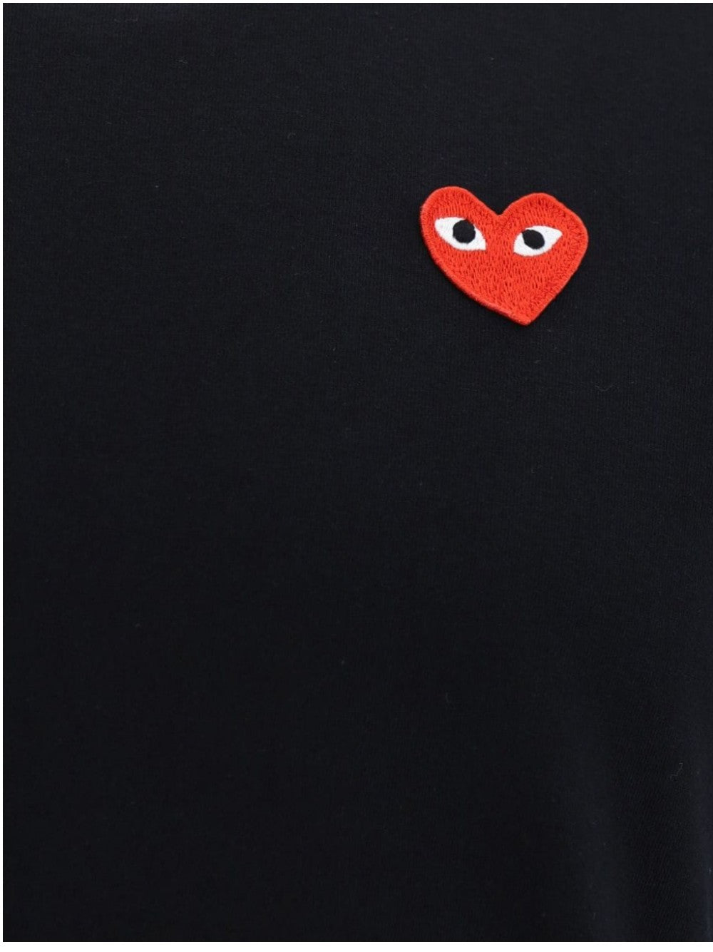 T-SHIRT Nero Comme Des Garcons Play