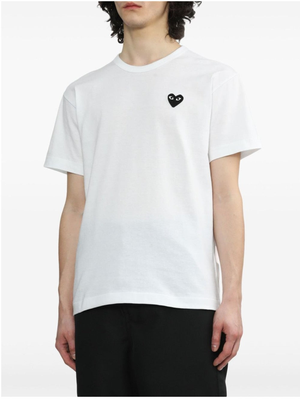 T-SHIRT Bianco Comme Des Garcons Play