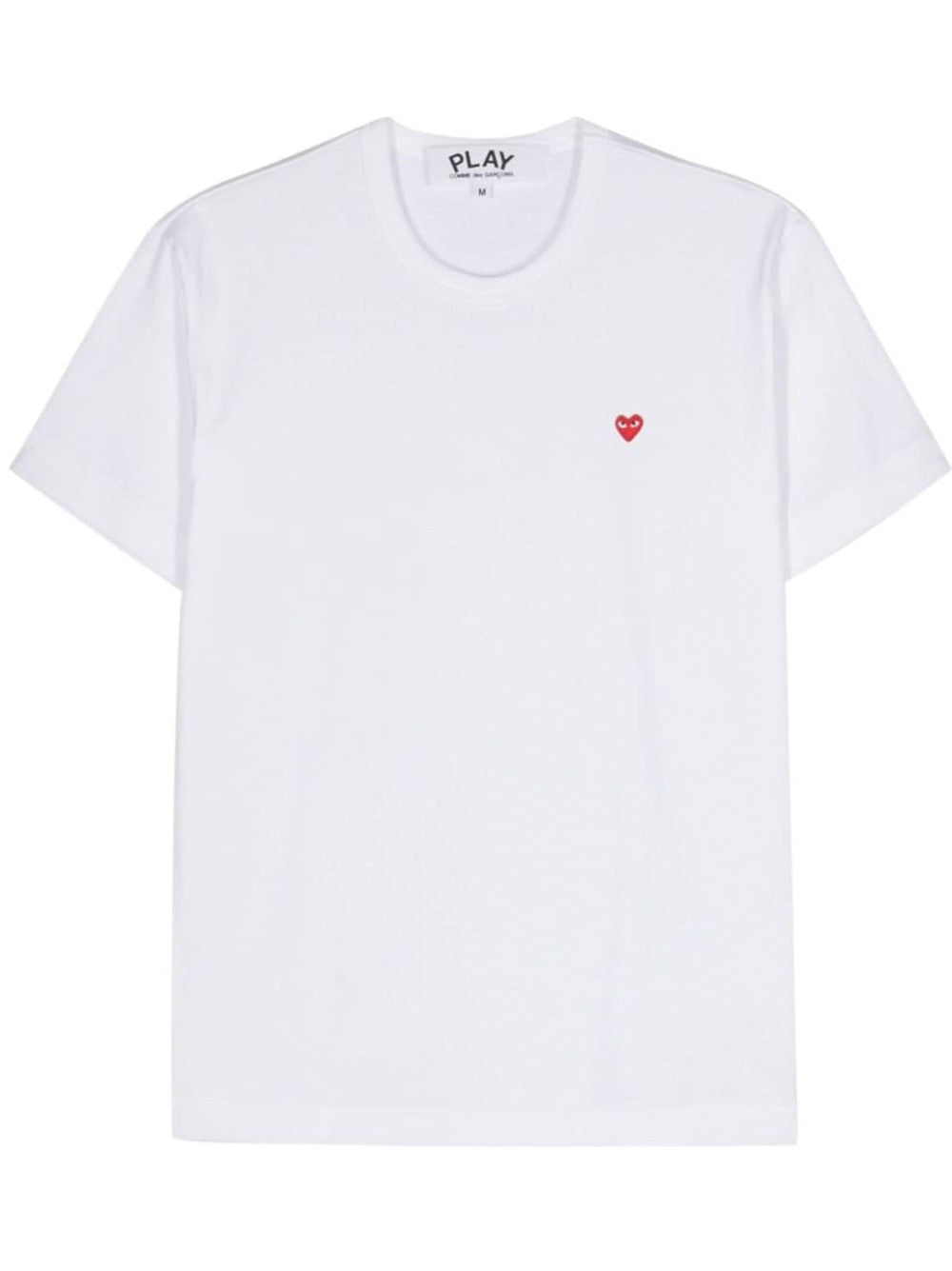 T-SHIRT Bianco Comme Des Garcons Play