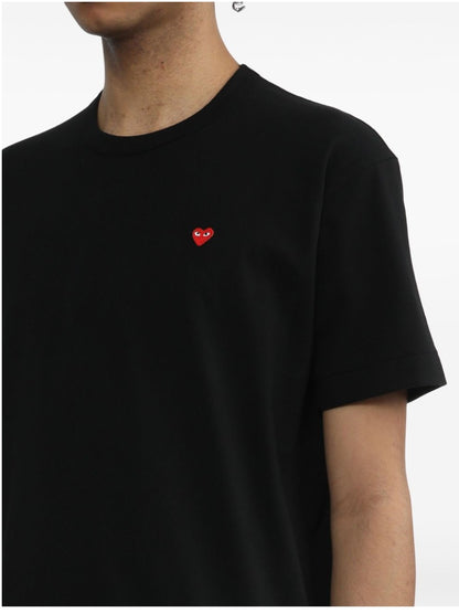 T-SHIRT Nero Comme Des Garcons Play