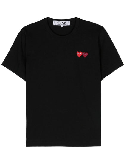 T-SHIRT Nero Comme Des Garcons Play