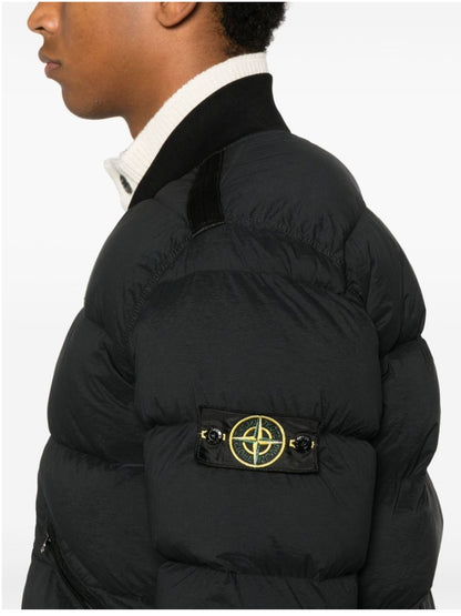 GIUBBOTTO Nero Stone Island