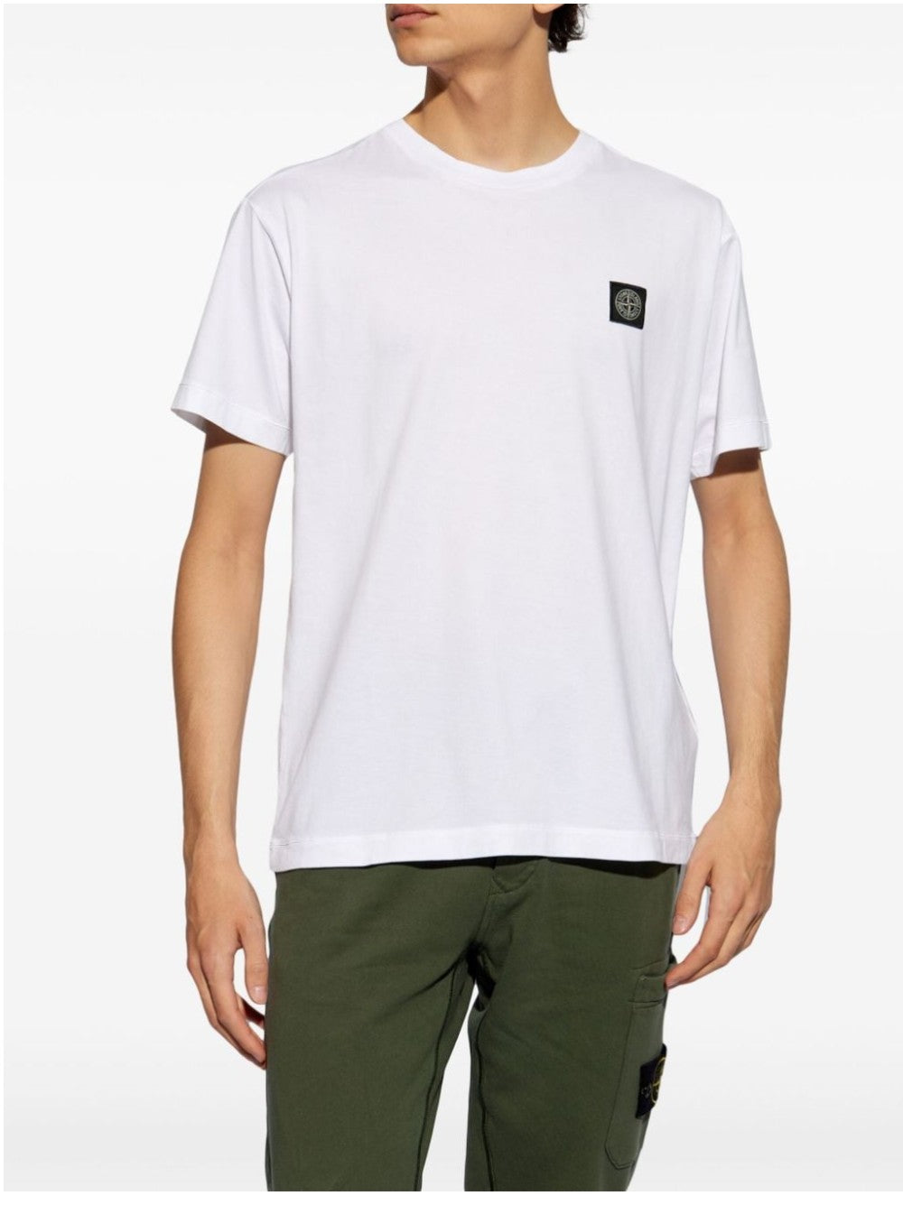 T-SHIRT Bianco Stone Island