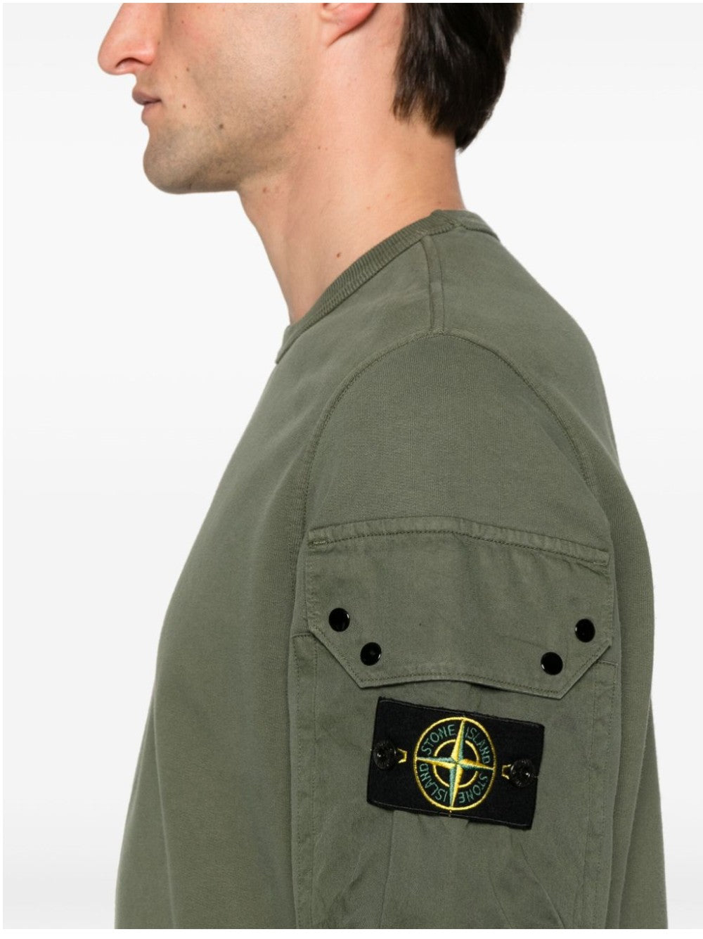 FELPA Muschio Stone Island