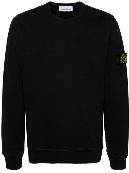 FELPA Blu Scuro Stone Island