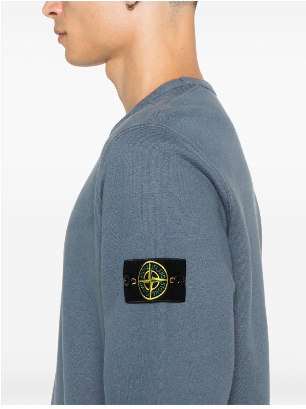 FELPA Blu Stone Island