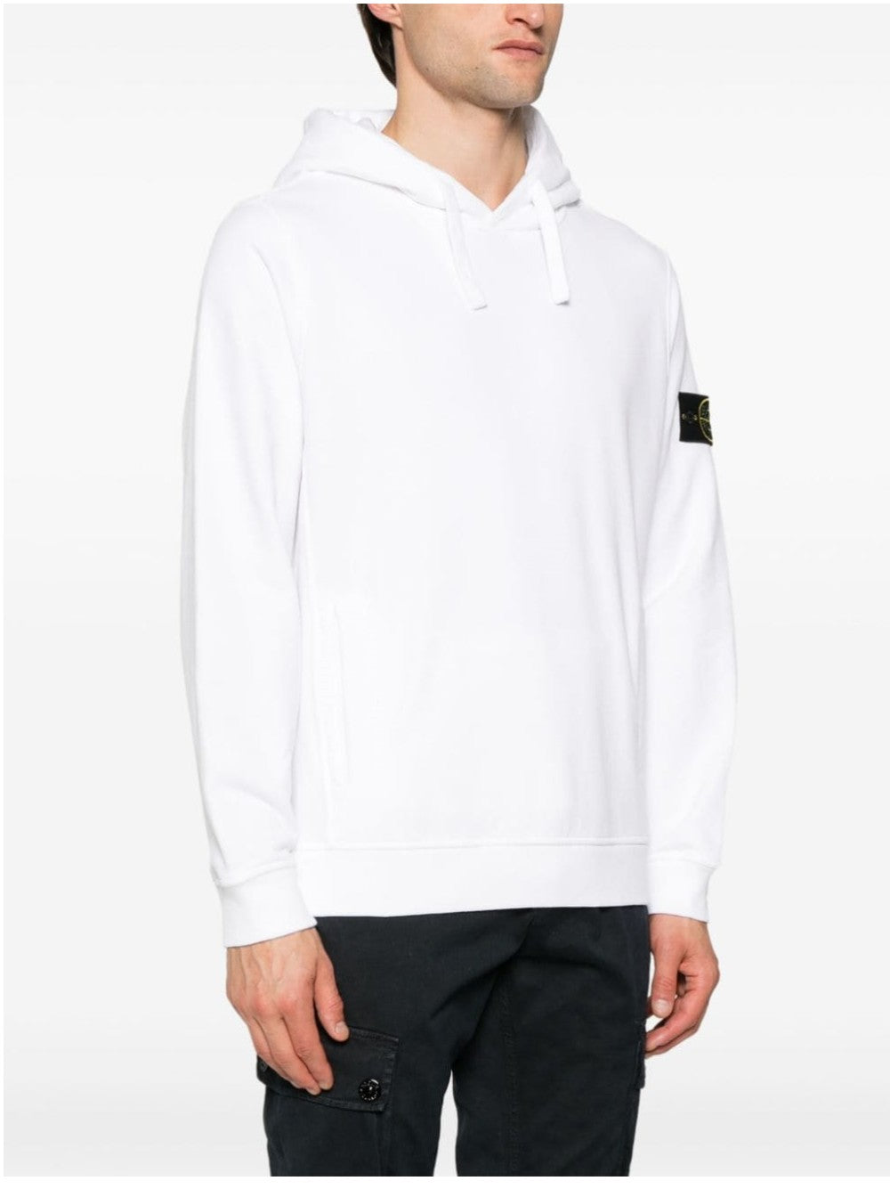 FELPA Bianco Stone Island