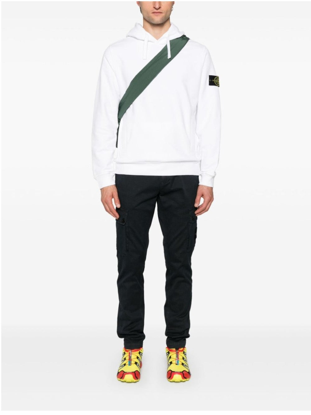 FELPA Bianco Stone Island