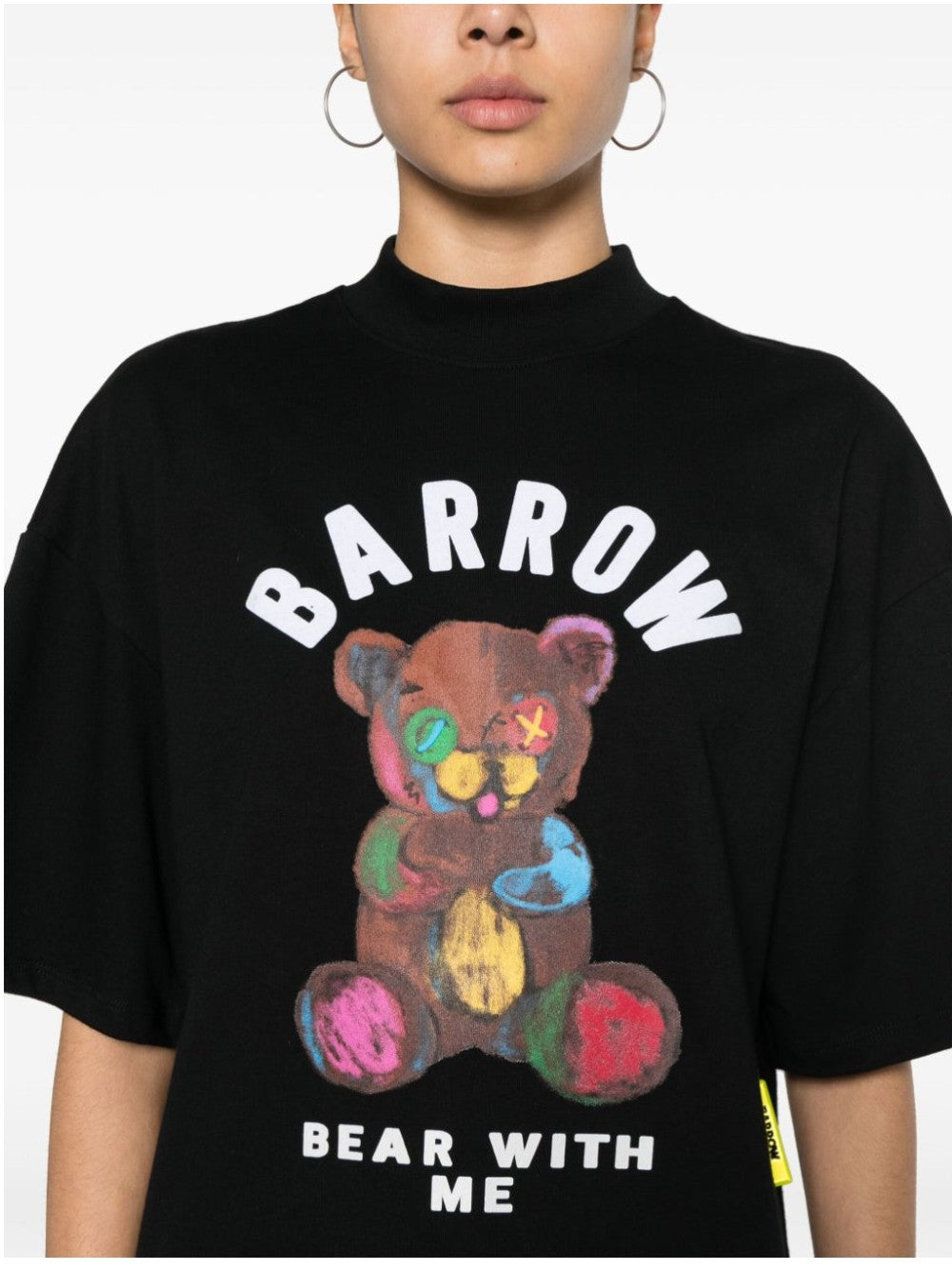 T-SHIRT Nero Barrow