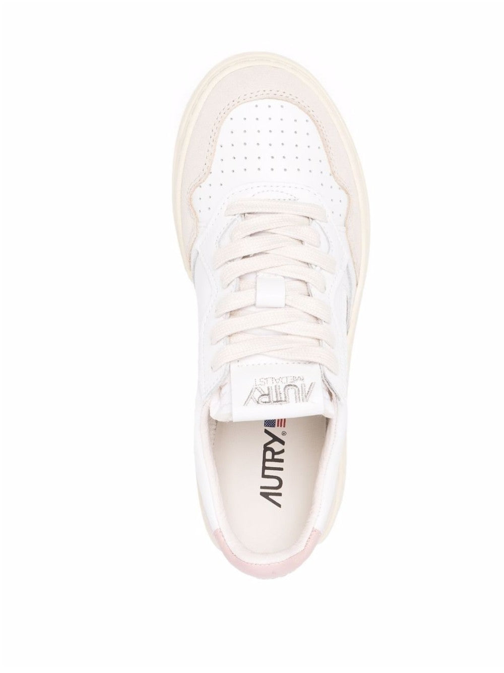 SNEAKER Bianco/rosa Autry