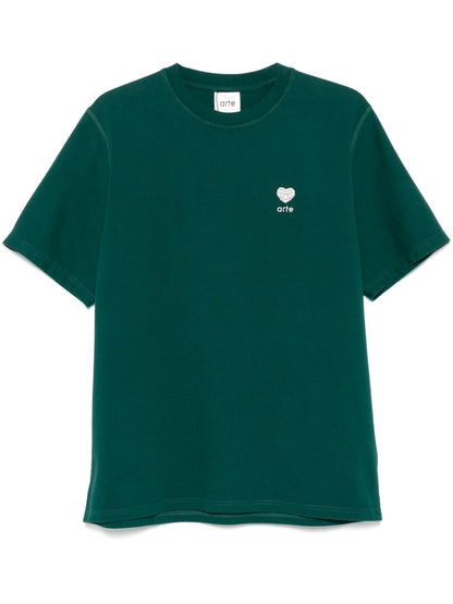 T-SHIRT Verde Arte