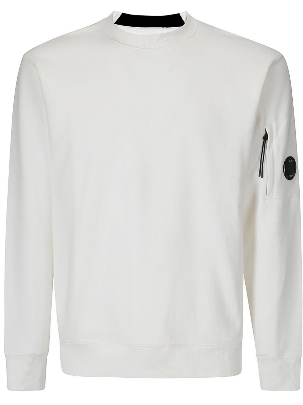 C.P. COMPANY - SWEATSHIRTS CREW NECK IN DIAGONAL RAISED FLEECE  Felpa