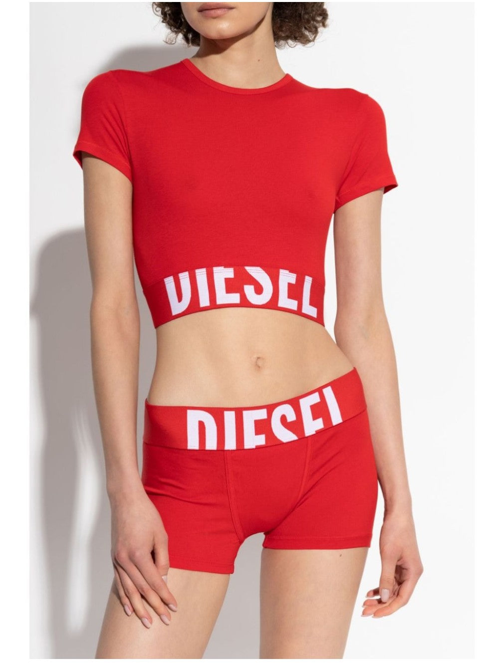 T-SHIRT Rosso Diesel