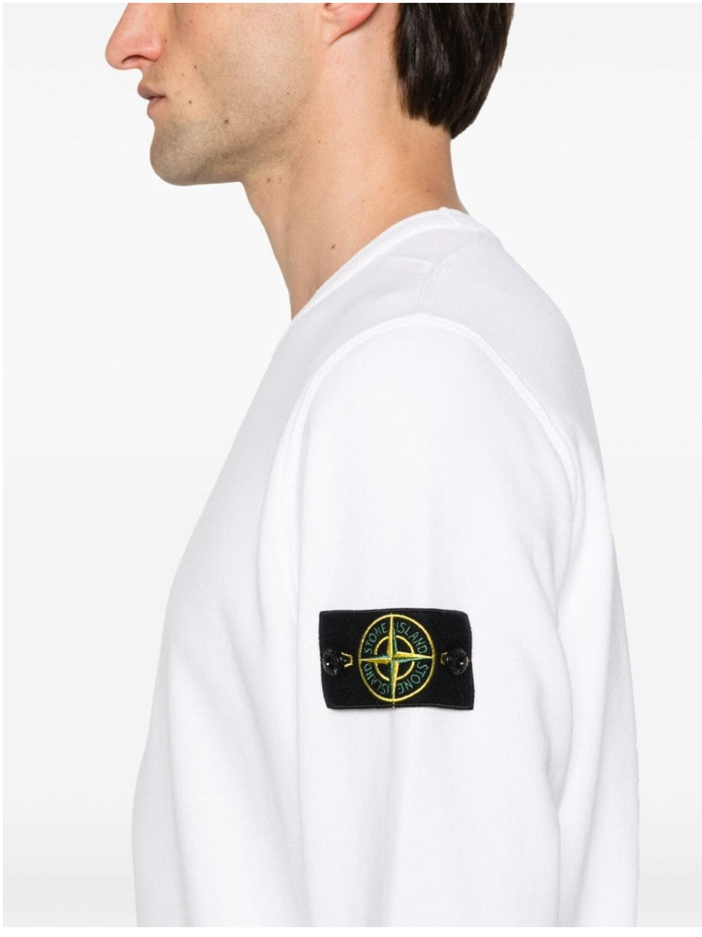 FELPA Bianco Stone Island