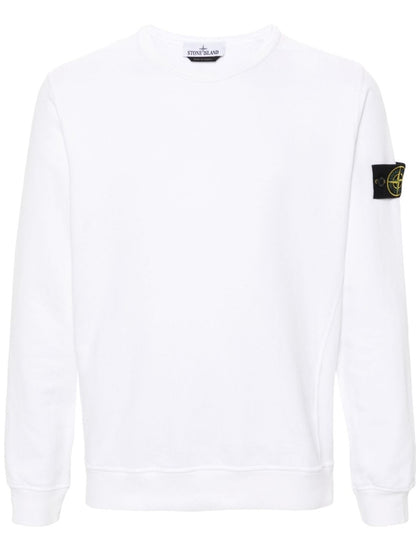 FELPA Bianco Stone Island