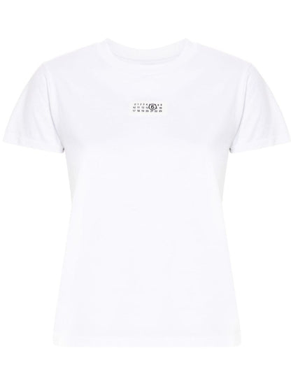 T-SHIRT Bianco Mm6